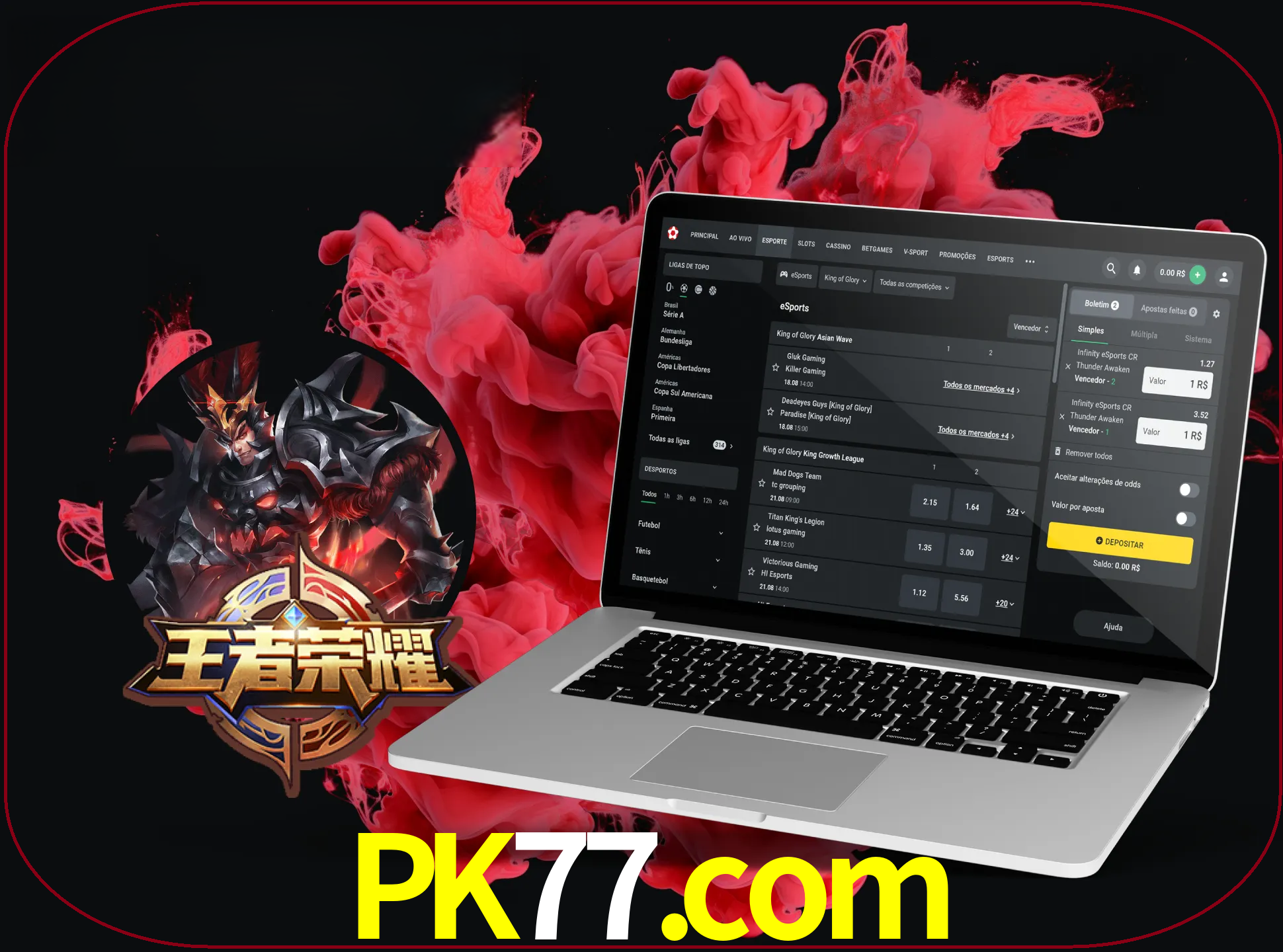 Um jogo global que conquistou os corações dos utilizadores de todo o mundo e que foi desenvolvido na China está disponível no pk77.